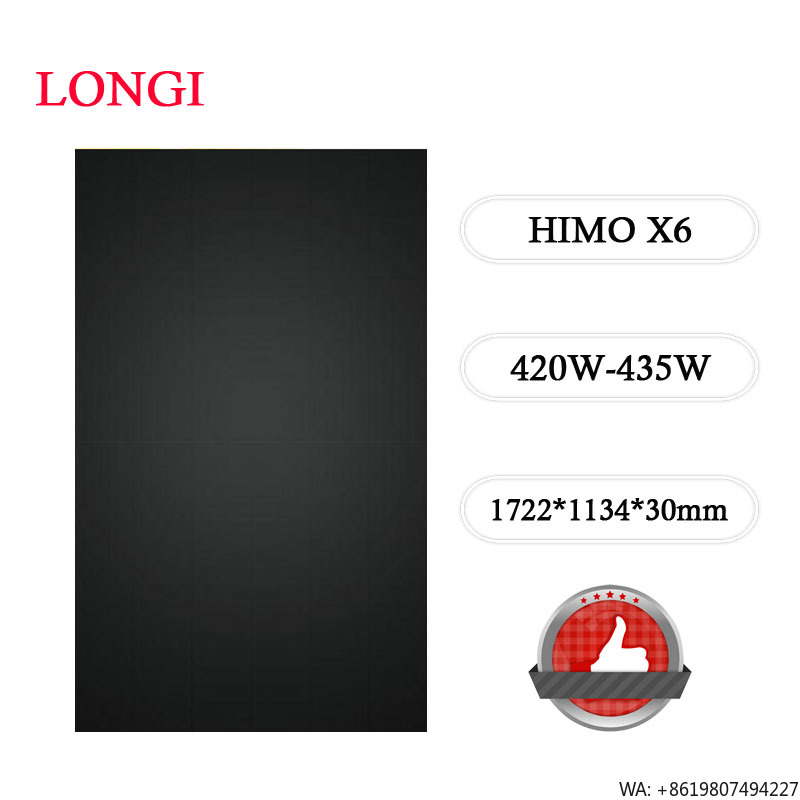 Longi Panel Lr5 - Pannello Solare Longi Hi-MO X6 Artist