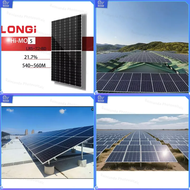 Longi Panel Lr5 - Pannello Solare Monocristallino LONGi LR5-72HBD 535W