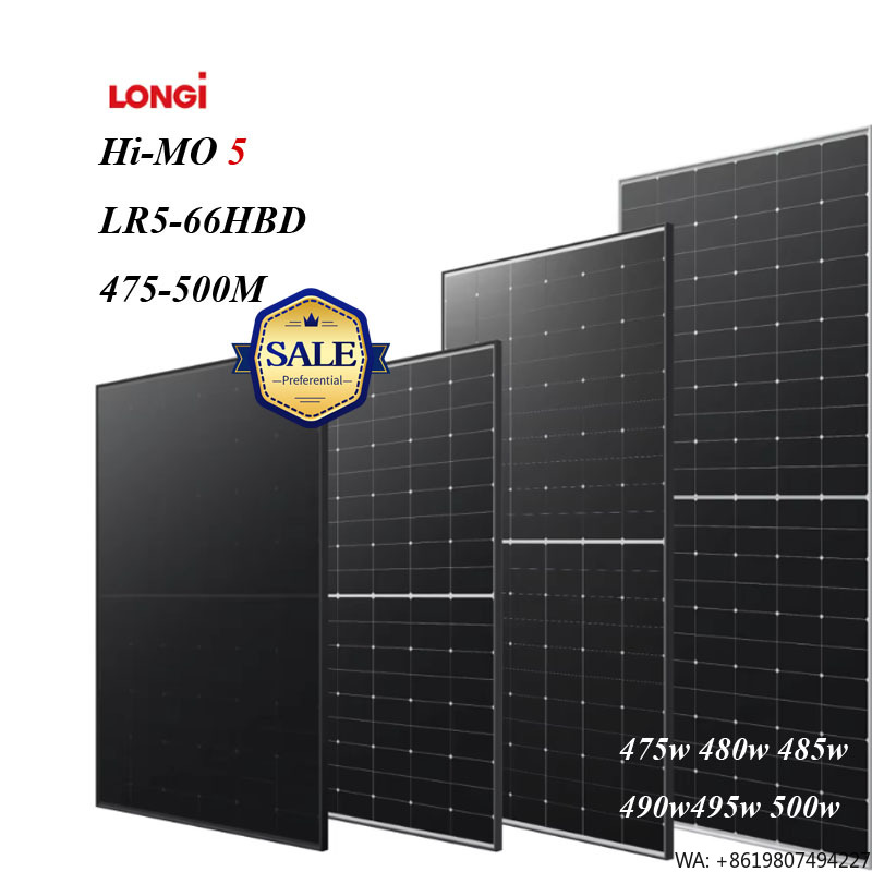Longi Panel Lr5 - Pannello Solare Longi Hi-MO 5 LR5-66HBD