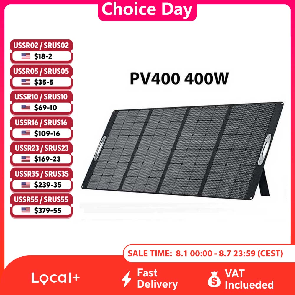 Rv Solar Kit 400W - Pannello Solare Portatile OUKITEL PV400 400W