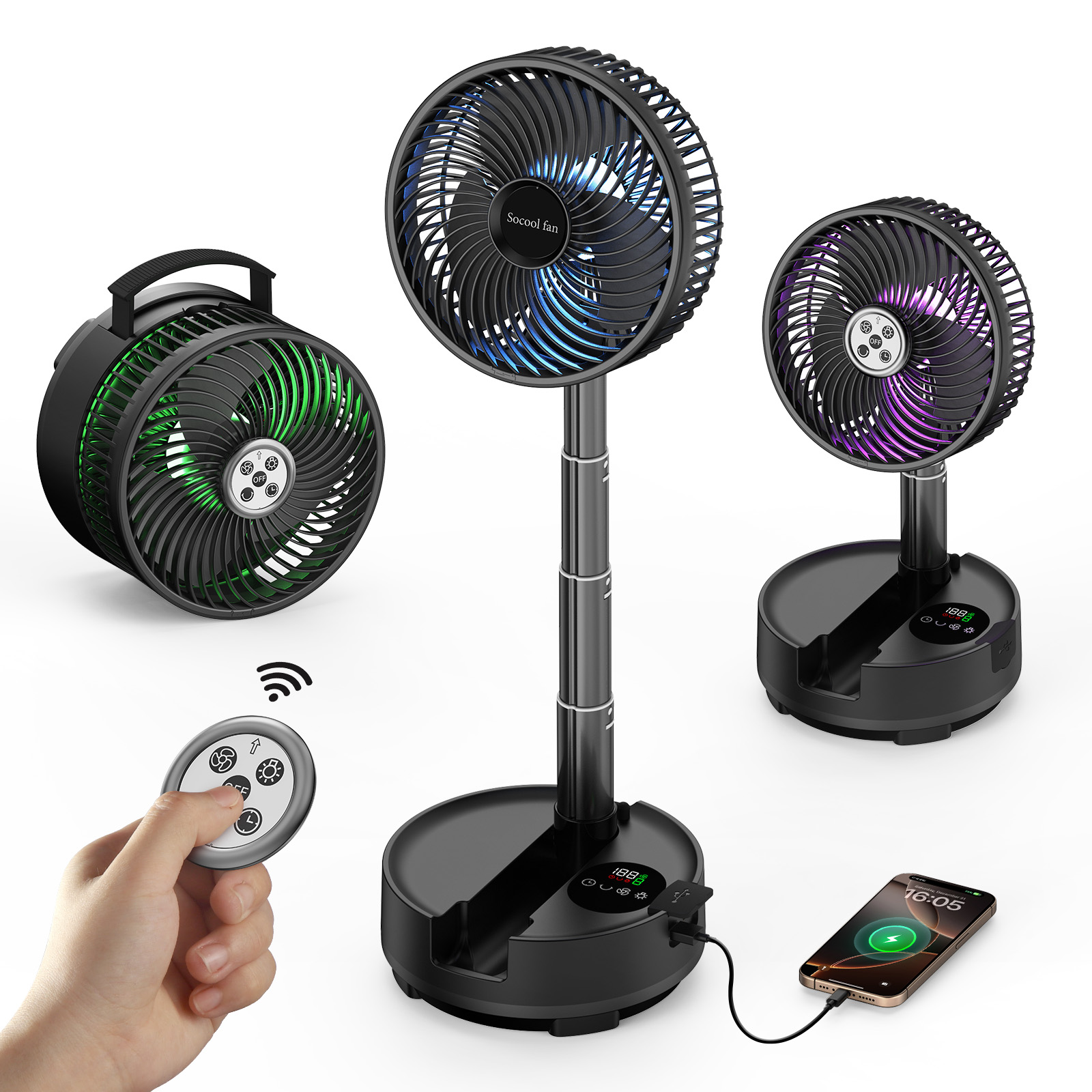 Socool Ventilatore Pieghevole  - Renewable Energy Game recensione e prezzo