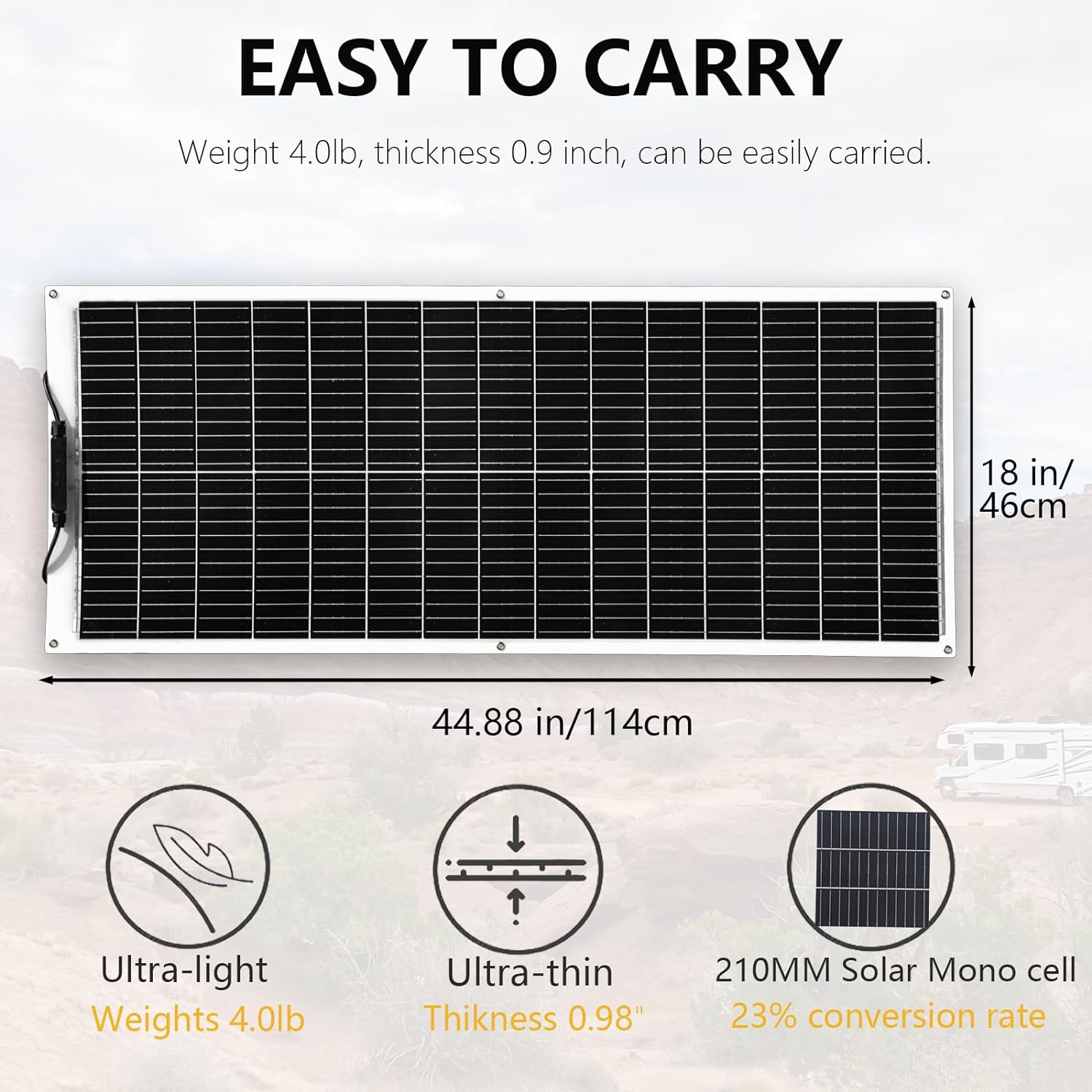500W 400W 200W 100W Kit pannel - Rv Solar Kit 400W recensione e prezzo